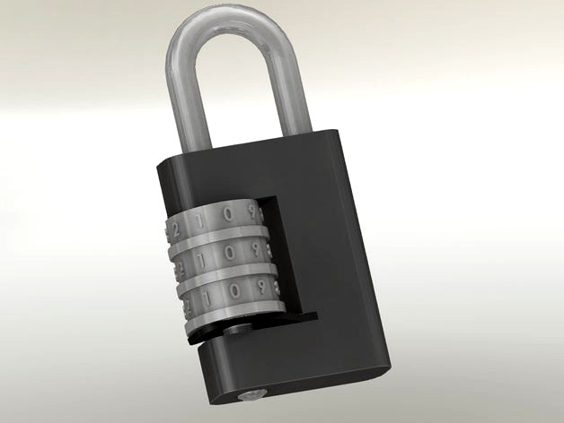 Functional Padlock by BLed