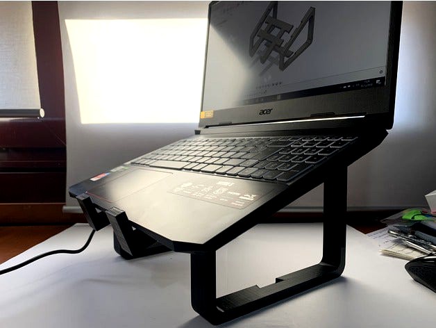+15.6'' Laptop riser / Elevador portatil 15 '' [220mmbed optimised] by neiracorominas