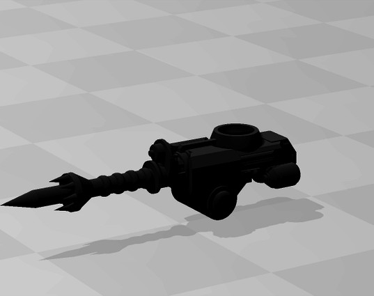 Shock Lance proxy warhound Adeptus titanicus by Fabint