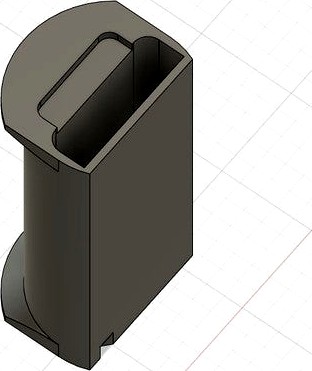 filament spool holder for anycubic mega s and pro by c4ustix