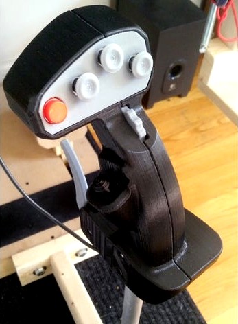 Custom joystick - Extreme 3D Pro conversion by Dreamsum