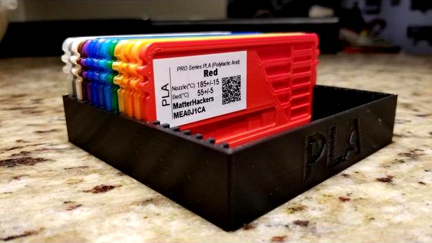 Filament Swatch Holder by JimTiffinJr