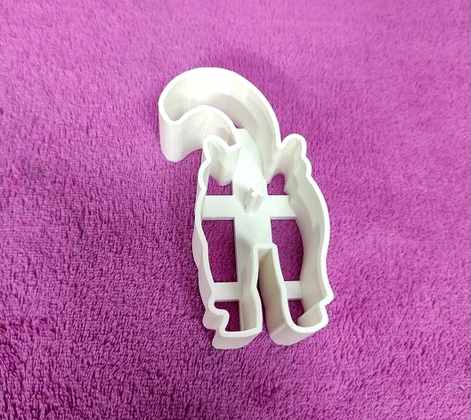 Cat Butt Cookie Cutter stl by chadw1701c