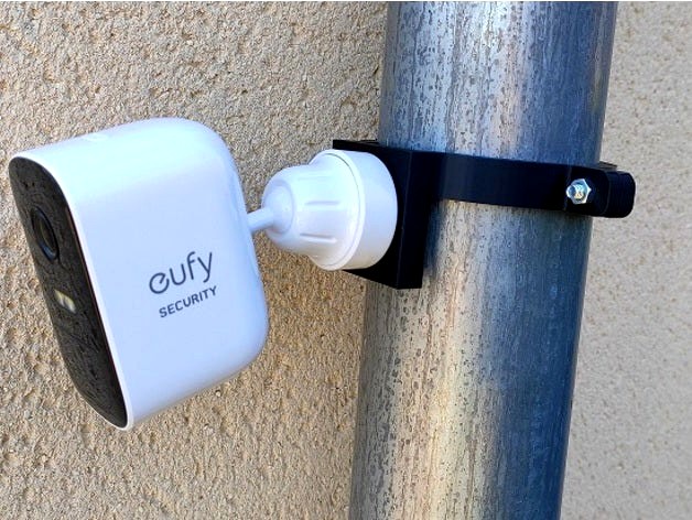 EUFY CAM 2C HOLDER  gouttiere tube 80mm by ouarlux