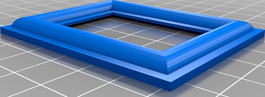 Classic Stick Anywhere Photo Frame by RTLM