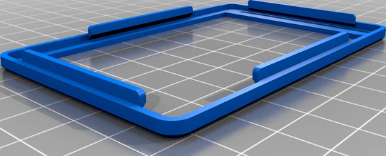 Raspberry Pi HQ Camera Case w/ Uctronics Screen by pezhore