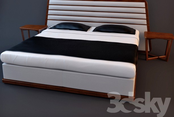 Contemporary Double Bed - GILDA