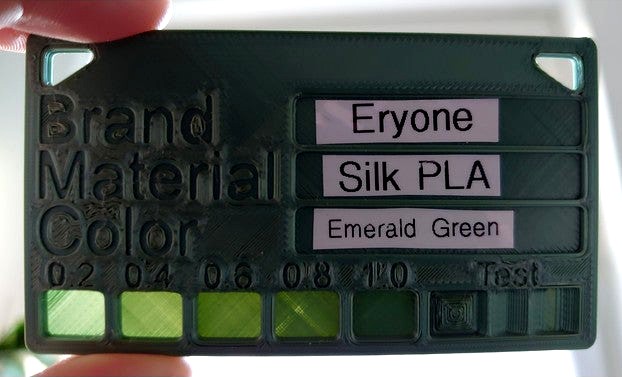 Filament Sample by koehlr