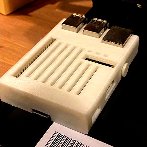 Headphone Jack Plug for Raspberry Pi Case by sethvoltz