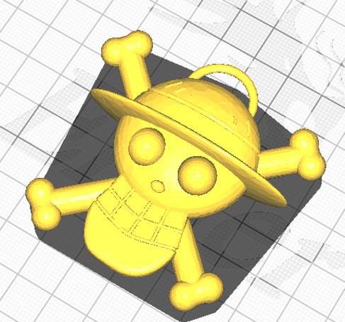 One Piece Jolly Roger Ornament by Tintreach88