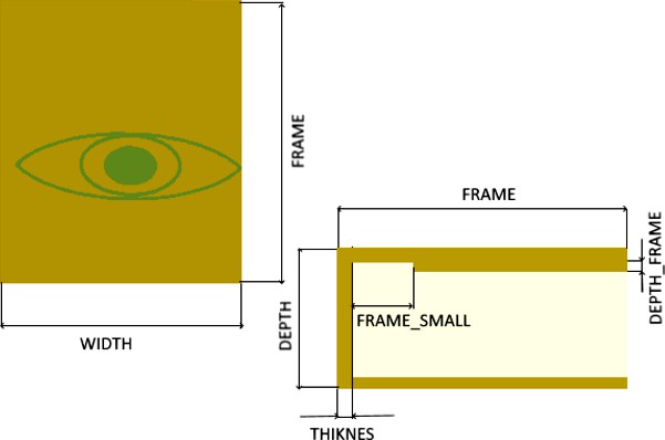 Notebook webcam cover generator by dmikulik