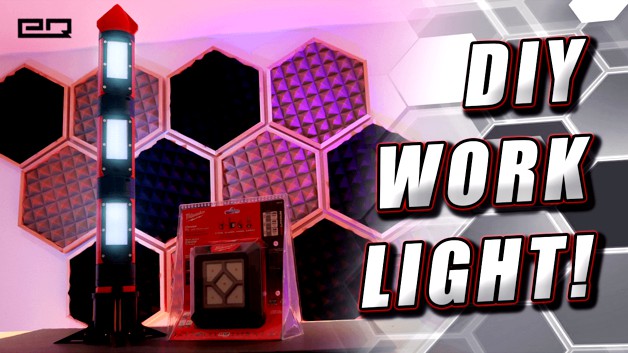 Modular LED Work Light System For Milwaukee M12 Battery by doublec4
