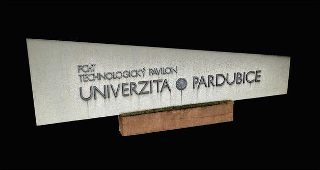 University of Pardubice entry sign by mariokrajcir