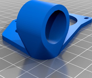 Auto bed level holder (for sensors like LJ18A3-8-Z/BX LJC18A3-H-Z/BX) Anet A8 by Smuk3D