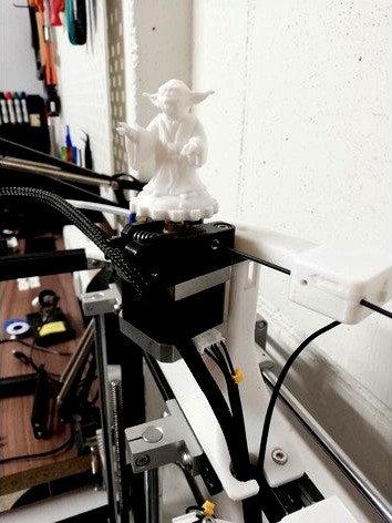 Ender5 Filament Runout Sensor Extruder Mount by Babysanta