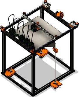 anycubic chiron corexy jubilee toolchanger conversion by Madmaddux