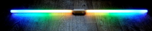 Self-contained portable garland on address led strip WS2812b (Автономная гирлянда на WS2812b) by SeLaNik