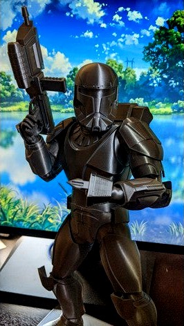 Star Wars: Republic Commando Trooper (Battlefront 2 pose) by sanek94cool