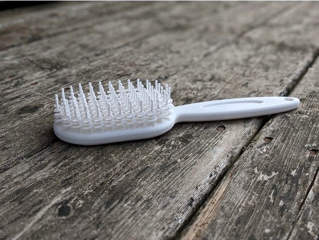 Hair Brush (with flexible bristles) by krisstewart