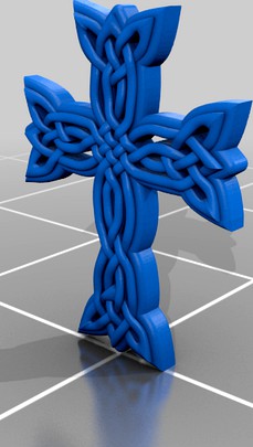 Ornate Wood Cross by riojaonly