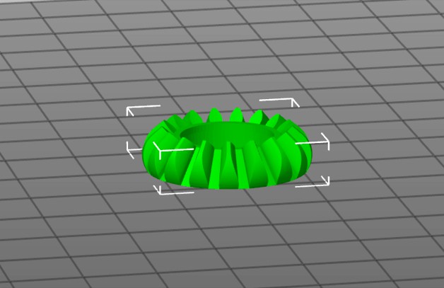 Horizontal Hook Drive Gear, Singer #163997 by Dima_asd