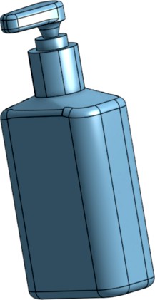 Hand Sanitizer Soap Bottle Model by Elfinn3
