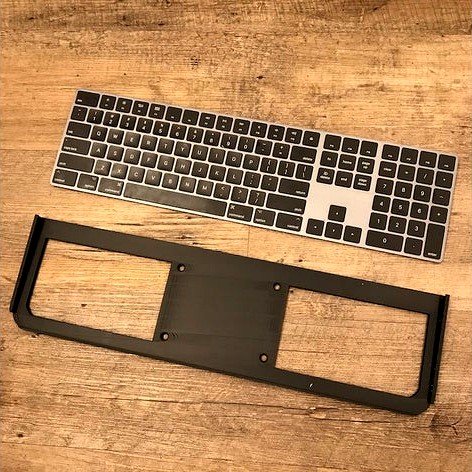 Apple Magic Keyboard mount with electronic module mount  by ez_set