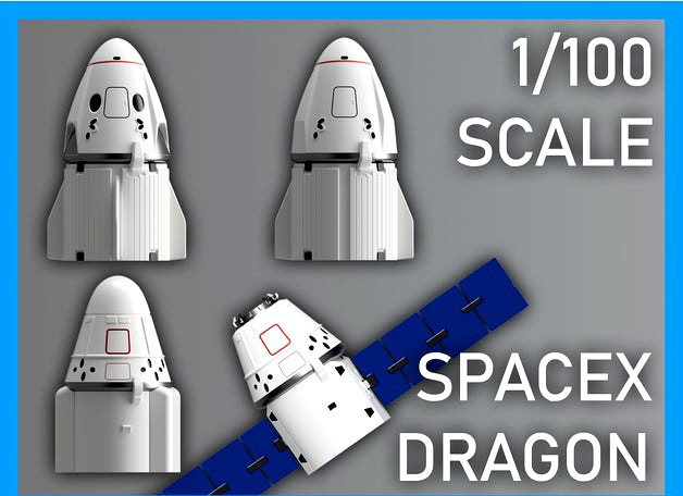 SpaceX Dragon Capsules by AstroNot