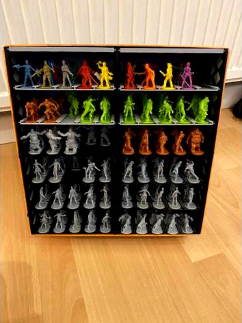 Zombicide Tray 25mm Base 240 Minis by OnkelManuxD