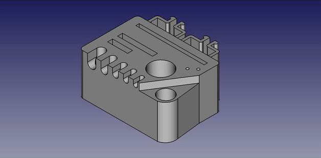 Ender 5 Tool Holder (snap on) by kad