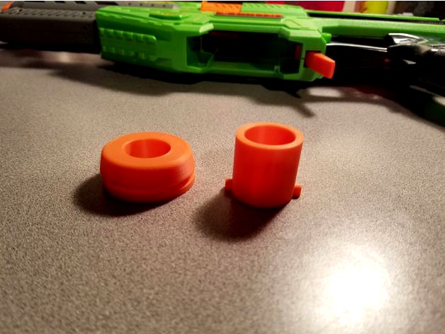 Worker Barrel Adaptors for Adventure force Spectrum Hadron kit by RexTech