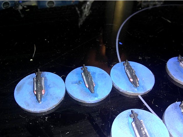 German Seehund Midget Submarine (1/700) - FDM Friendly by Quickfootie