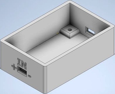 Case for XL4015 Buck Converter 5A with Display by yohannaftali
