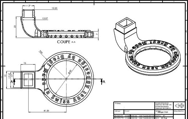 Fan center Hotend Anet A8 by dragi1201