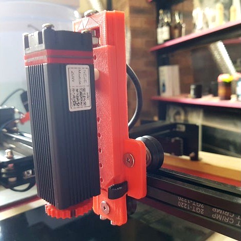 Neje master Adjustable Z axis by Zig1100