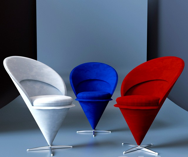 chair ConeChair - designer Verner Panton