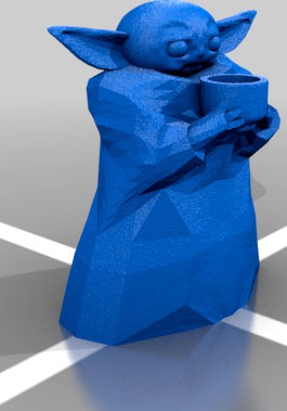 Baby Yoda Soup No Supports (actually) by maregan