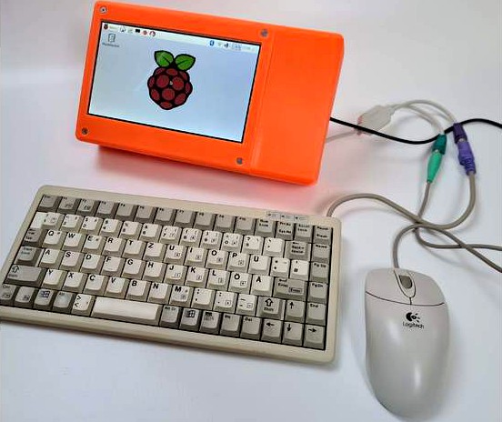 Case for Raspberry Pi with 7inch HDMI Display by MegaCadler
