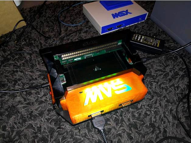 MVS MV1B consolisation by Fabf_MSX