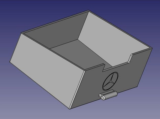 Schublade für Mercedes w210 Ablagefach / Drawer for Mercedes w210 by markoko