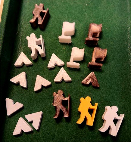 Can't Stop Game Markers by HUB_R