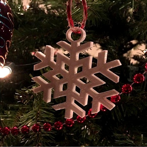 Snowflake Ornament by Potatoes3D