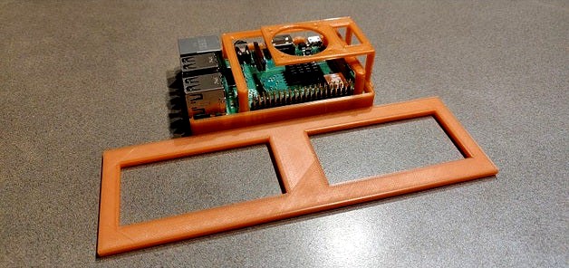 Bench Table Pi for Raspberry Pi 2 / 3 / B / B+ by mcnico71