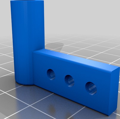 Endoscope mount for Ender 3 v2 (and other Enders) by xventil