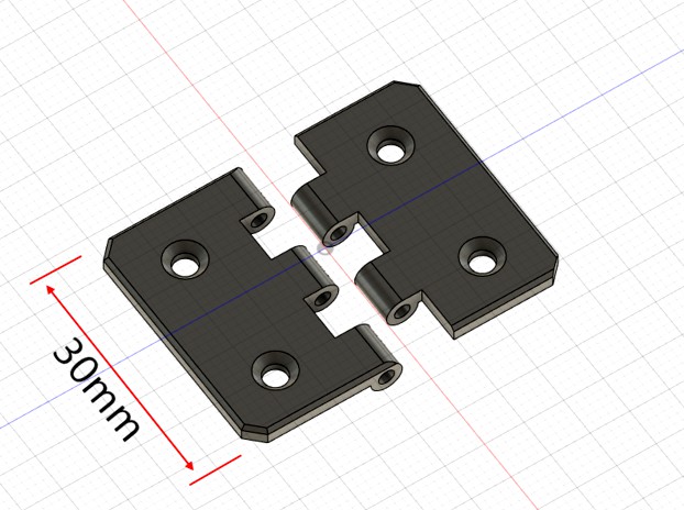 30mm Hinge  by BigFunkyMan