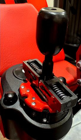 AIO Shifter mod, Sequential, Extensions, Knobs, H-Pattern Stiffener for Logitech by Knowpistons