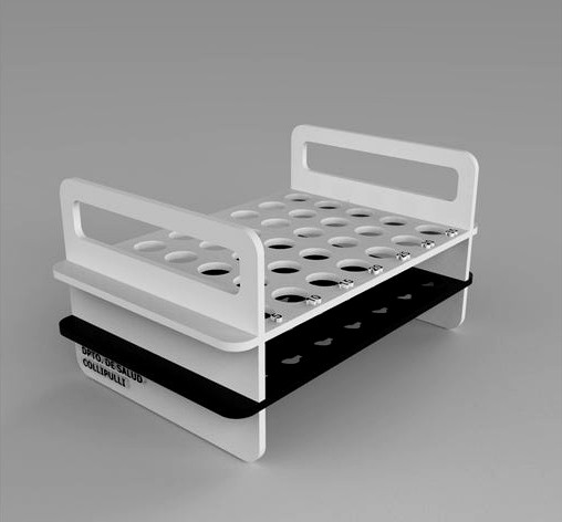 Gradilla Examen PCR - COVID-19 by ccrcollipulli