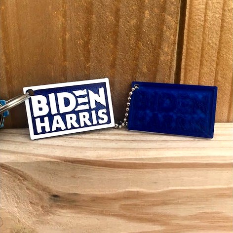 BIDEN HARRIS KEYCHAIN by official_officium