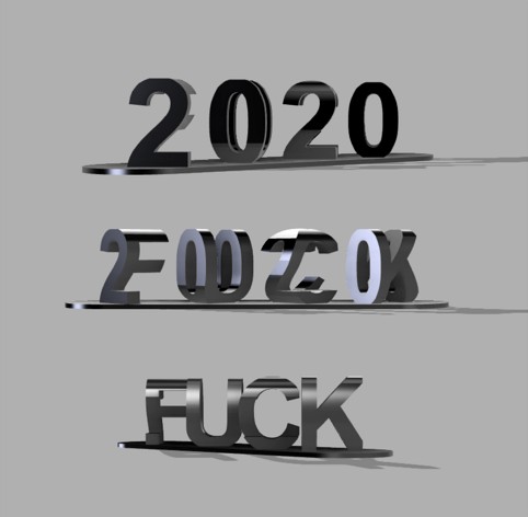 F*ck 2020 by PimpMyPrint1