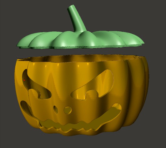 Scary Pumpkin by dnsblm